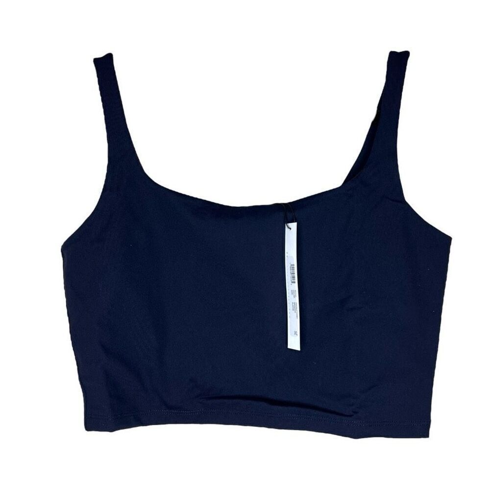 NEW Susana Monaco Everyday Crop Tank Top Midnight Blue XL